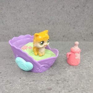Figurine Littlest Pet Shop Chat Persan Magic Motion - Occasion