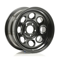 Cragar Wheel Soft 8 Steel Black 17 X 8 5 X 4.5 Bolt Circle 4.5 Backspace Ea