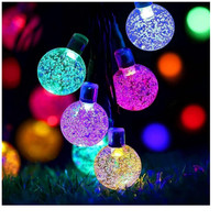 Solar Lichterkette 50 Led 7M AußEn Wetterfest 8 Modi Garten Terrasse