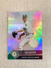 2004 Clubhouse #TH A's TIM HUDSON Game-worn Uniform Relic
