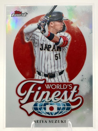 2026 Topps Finest Seiya Suzuki Refractor (RAW)