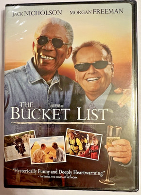 The Bucket List (Warner Bros DVD, 2007, Wide/Full Screen) Nicholson-Freeman-NEW