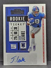 2020 Panini Contenders - Rookie Ticket Javon Leake #260 (AU, RC)