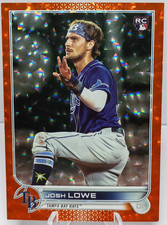 2022 Topps Series 2 Orange Foilboard 199/299 Josh Lowe #479 