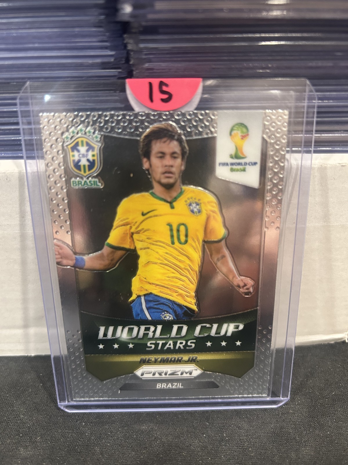 2014 Panini Prizm World Cup Stars Neymar Jr #7