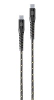 Cellularline Tetraforce Data Cable Strong 2M Usb Typ-C/ Typ-C Blac #1907323