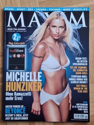 Maxim November 2002 - Michelle Hunziker