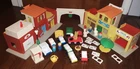 Vintage Fisher-Price Little People Play Family Village #997 with Accessories