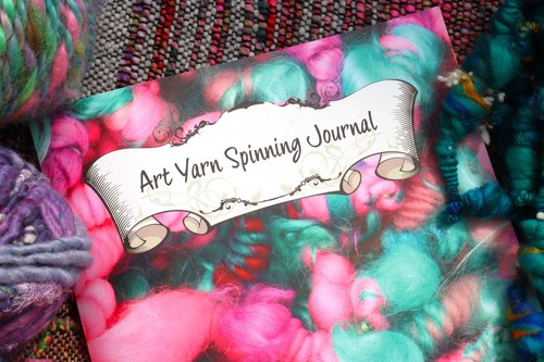 Candyfloss Could Art Yarn Spinning Journal A4
