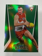 2026 AFL Footy Stars Hobby Green G160 Chad Warner Sydney 54/60