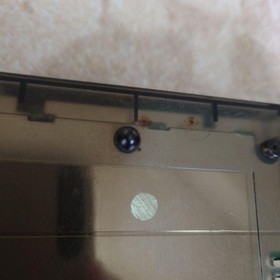 Sega Saturn Skeleton Clear Console HST-3220 Tested Working Used Japan s0540M