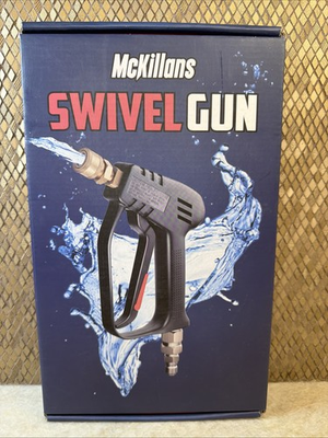 #ad McKillans Swivel Pressure Washer Gun 3000 PSI New Open Box Brass Fittings $41.88