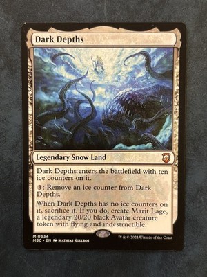 Dark Depths (M/NM) - Commander: Modern Horizons 3 - English Magic MTG