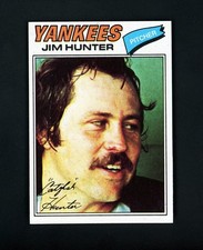 Jim Hunter 1977 Topps (HOF) NY Yankees #280 NM-MT