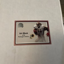 Art Monk Washington Redskins 2000 Fleer Greats of the Game Card