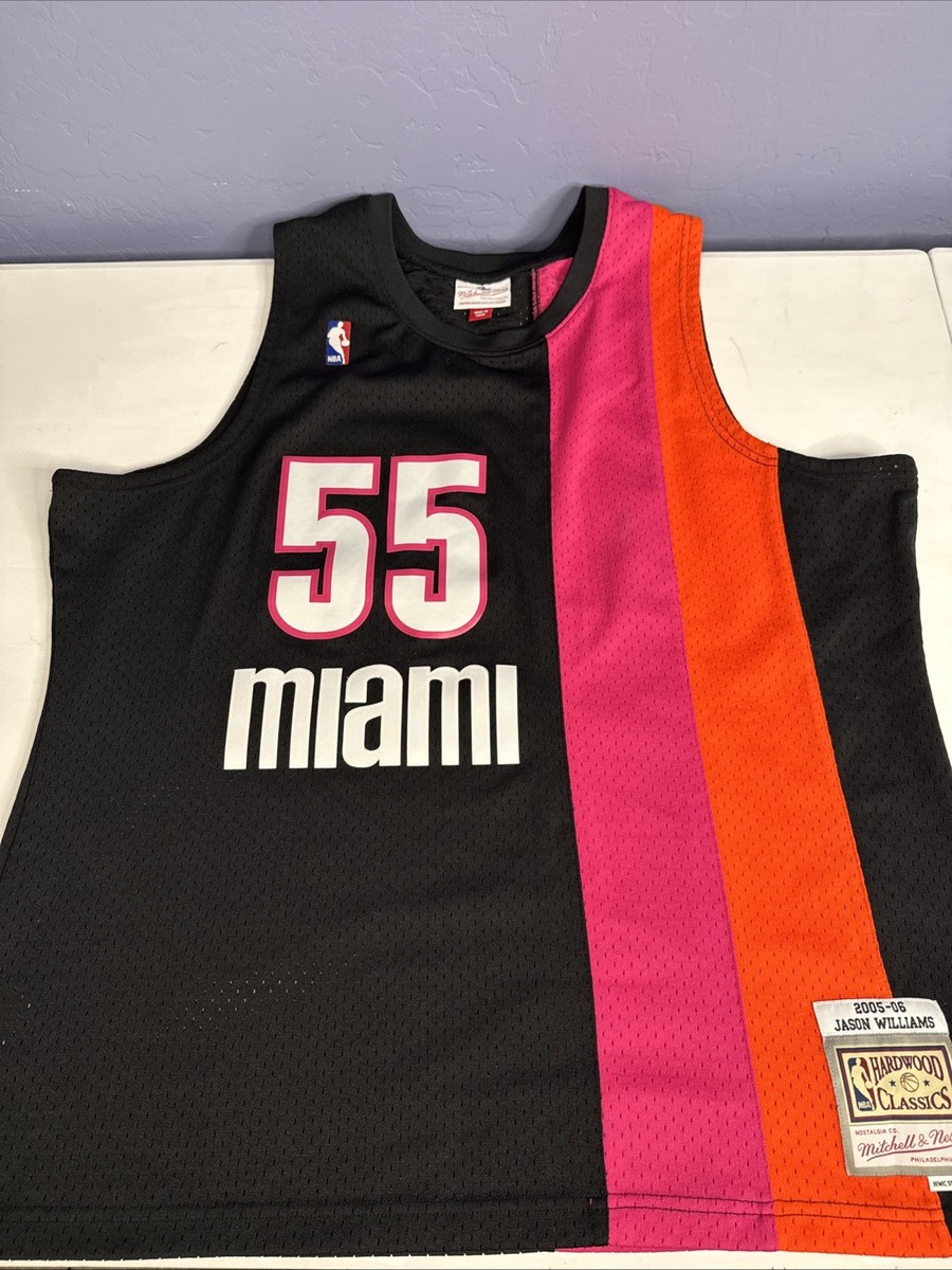 Jason Williams Miami Heat Mitchell & Ness Basketball Swingman
