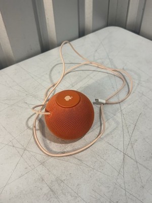 Apple HomePod Mini A2374 Orange Smart Speaker w/ Attached USB-C Cable