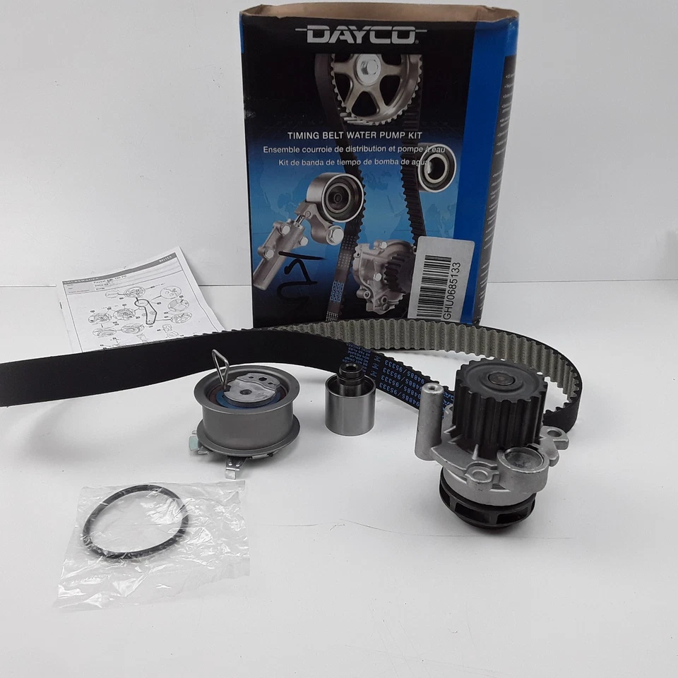 Engine Timing Belt Kit w/ Water Pump Fits Volkswagen Jetta Passat Golf 2004-2006 - Image 2 of 4