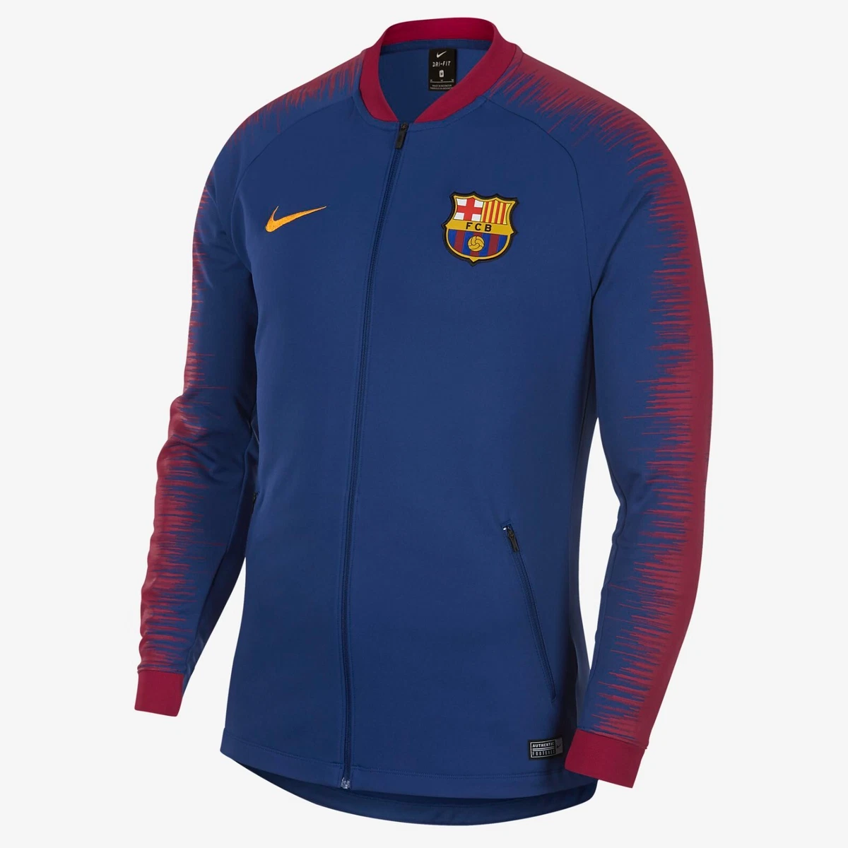 NIKE FC BARCELONA ANTHEM JACKET 2018 19 Blue eBay