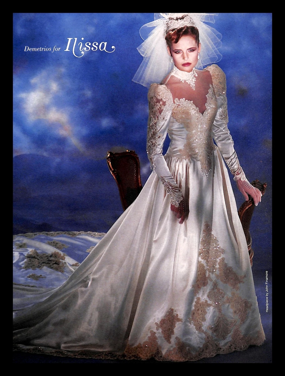 Vintage Ilissa Demetrios Wedding Dresses