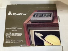 Vintage Quasar Solid State Amplifier Video Controller VE581UN TV, VCR, Games