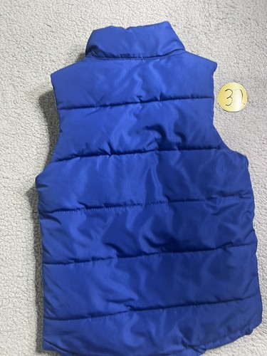 Gap Kids Youth Boys Puffer Vest Jacket Campus Blue Size XS - Picture 5 of 5