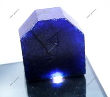 555 Ct Natural BLUE Sapphire HUGE ROUGH Earth Mined CERTIFIED Loose Gemstone