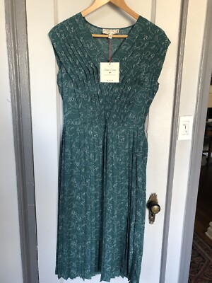 drew barrymore green dress NWT Dear by Drew Pleated V-Neck Size 2 drew barrymore 2007