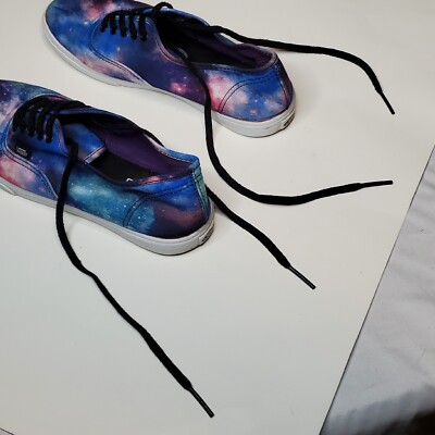 Vans Off The Wall Low Profile Cosmic Galaxy Stars Sneakers Mens 6.5 Womens 8 Vans | Shoes | Vans Off The Wall Low Profile Cosmic Galaxy  main image 2