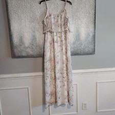 Show Me Your Mumu Floral Maxi Ruffle Dress Sz-M