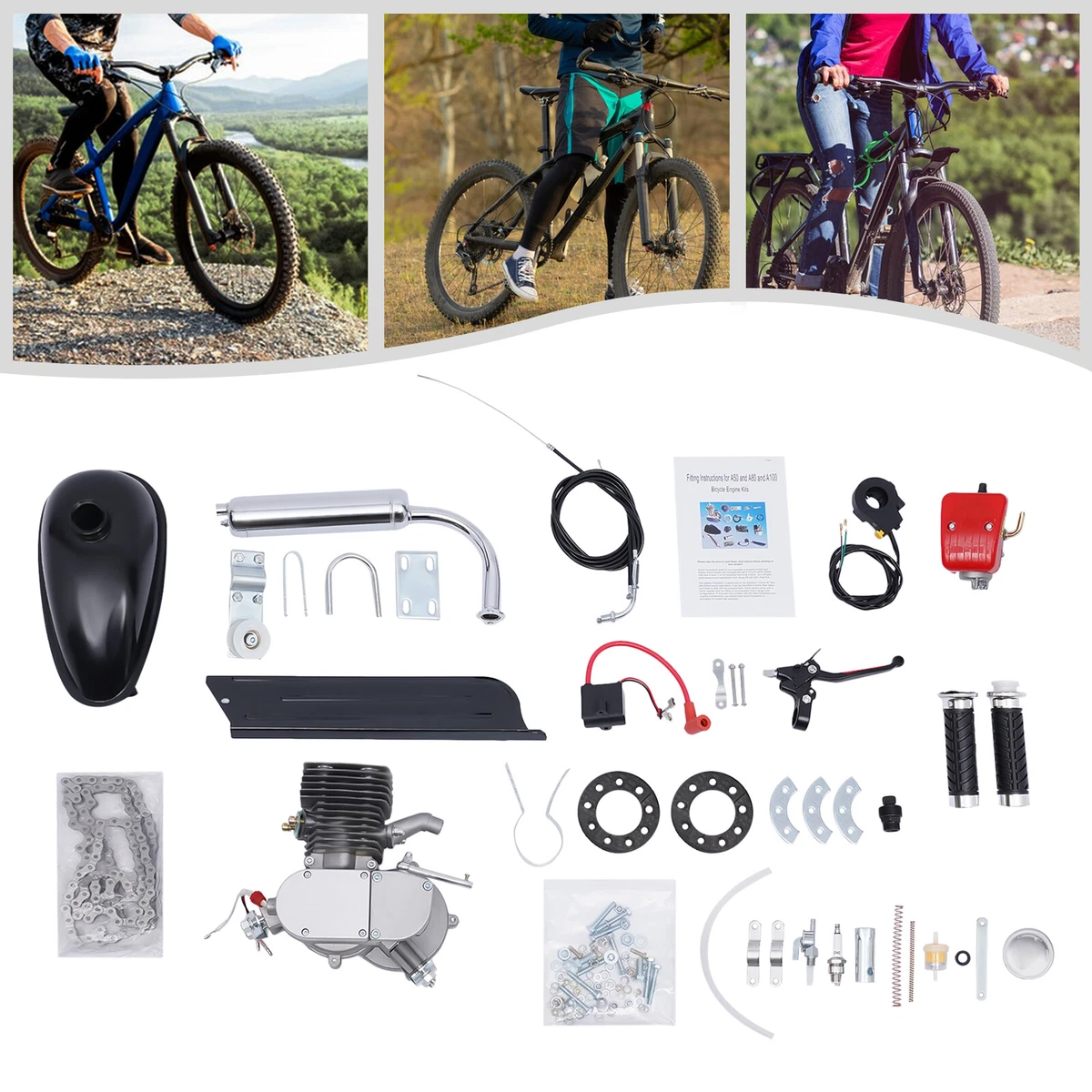 Gas bicycle engine kit 2025