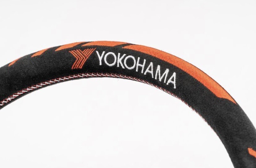 ADVAN/VERTEX/Steering wheel/V2/330mm/90mm DEEP/suede/Black/Genuine