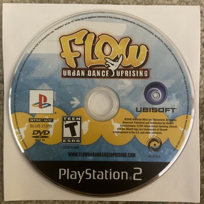 🔥 Flow: Urban Dance Uprising (PlayStation 2 PS2, 2005) Mint Disc Only ...