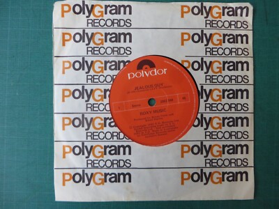 Roxy Music    Jealous Guy 7'' single 1981 Australia