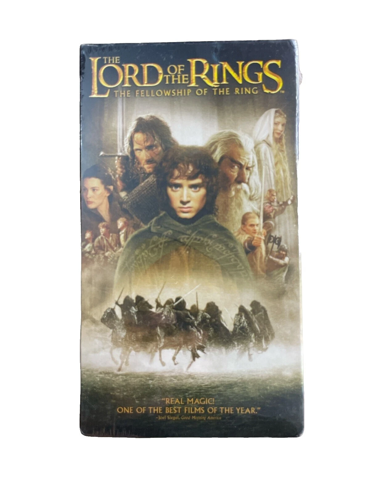 Acción y aventura el Señor de los anillos de cintas VHS