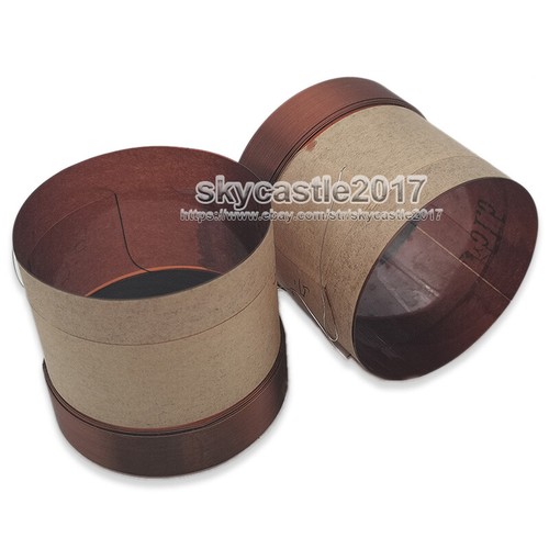 2 pz 51,5 mm 8 ohm KSV basso altoparlante bobina vocale woofer riparazione unità audio 4 strati - Foto 6 di 7