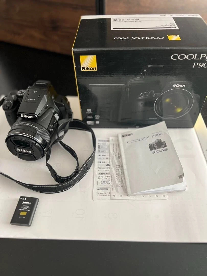 Nikon COOLPIX P900 COOLPIX Performance Black Digital Camera with
