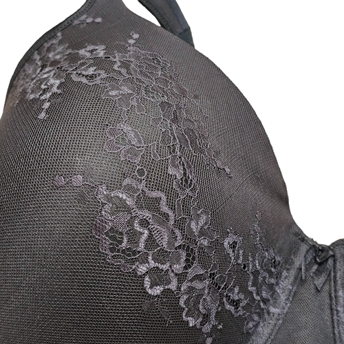 Sujetador Bali Mujer Encaje Desire Natural Lift Estilo D653 Negro 44DD - Imagen 2 de 7
