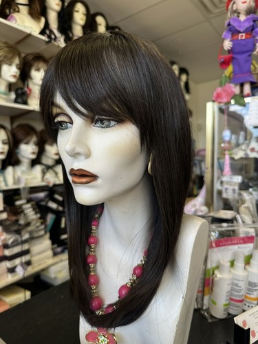 RAQUEL WELCH “INFLUENCER INSPO” RL2/4 Off Black LaceFront MonoPart Reg. $349.❤️ - Picture 3 of 15