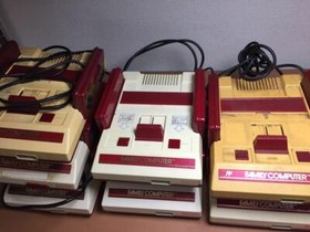 【5LOT set】 Junk Famicom Console for Parts Untested Nintendo game family computer