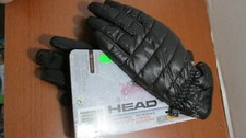 HEAD Black SENSATIC WATERPROOF HYBRID GLOVES Women's Large NWT