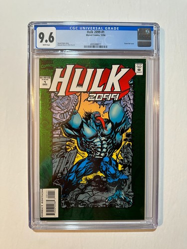 Hulk 2099 #1 (Marvel, 1994) Green Foil, CGC 9.6 White Pages