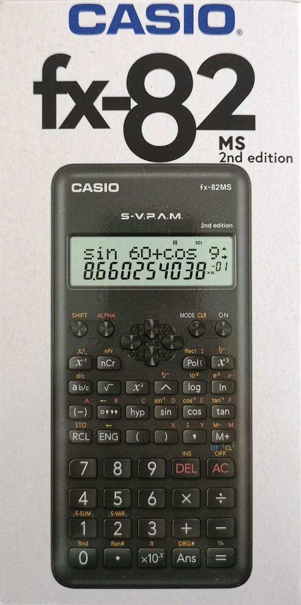 Fx 82ms Casio Taschenrechner 2nd Taste Fx-82MS-2