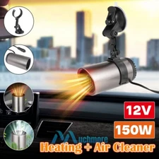 4in1 Car Window Defroster Demister Warm Air Heater Cooling Fan Air Purifier 12V