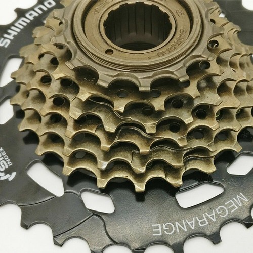 Casete a tornillo para bicicleta de montaña Shimano MF-TZ31-7 velocidades 14-34T con herramientas - Imagen 2 de 5