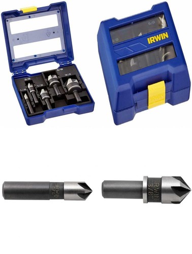 IRWIN Countersink Drill Bit Set for 