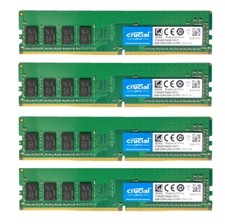 Crucial 32GB 4X 8GB DDR4 2666MHz PC4-21300 Desktop UDIMM Memory Ram CT8G4DFS8266