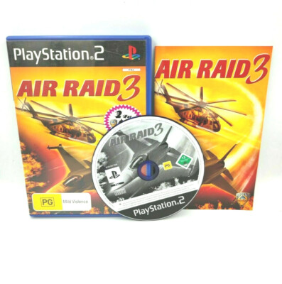 Air Raid 3 - PlayStation 2 ps2 Game Complete + Manual - Play Tested