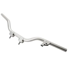Tusk Steel Handlebar For Yamaha PW50 1981-2023 Silver OEM Replacement