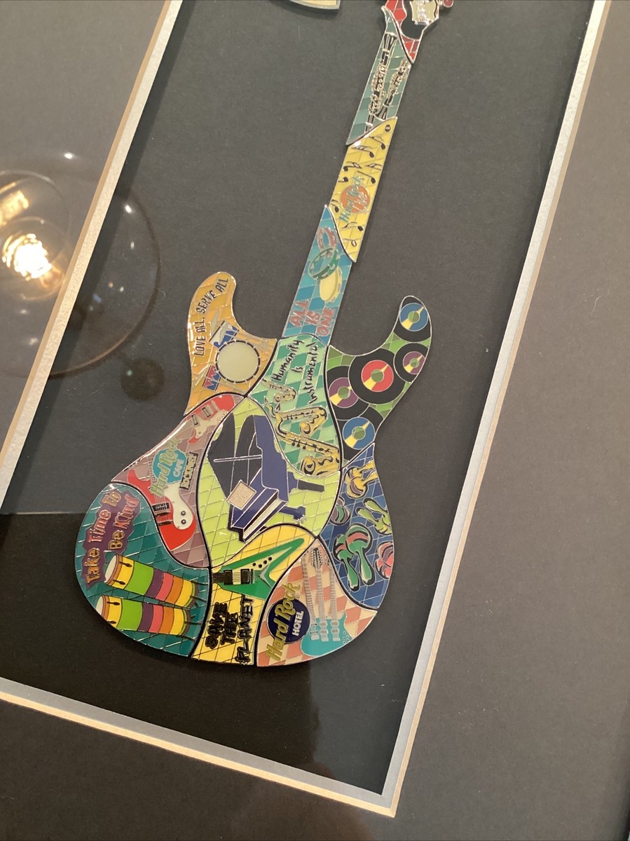 Hard Rock ギターピンバッジセット Amazon.co.jp: ハードロックカフェ ピンバッジ ピンズ ギター 10
